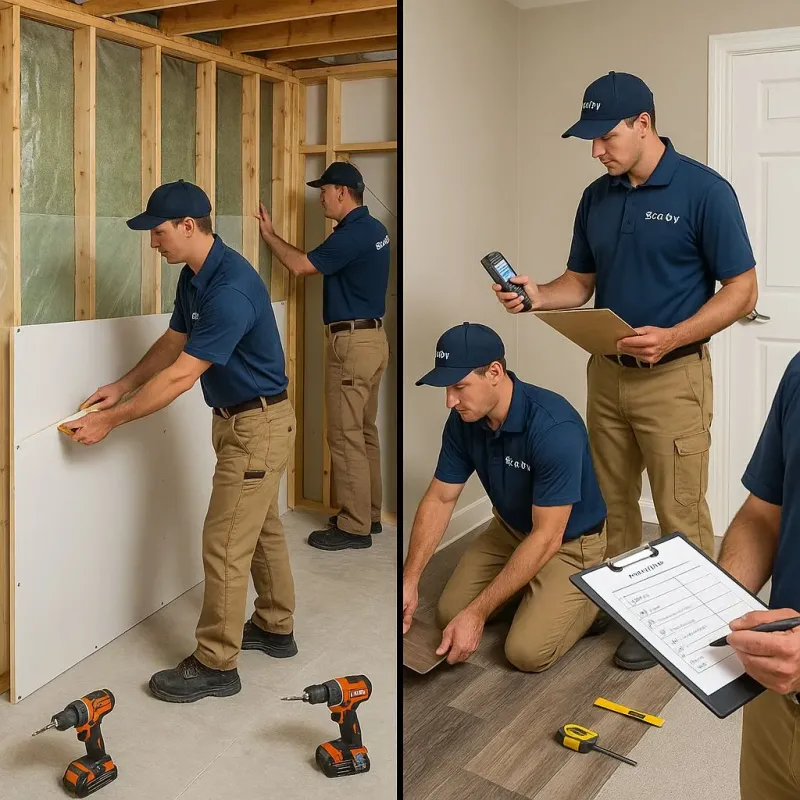 Repairs and Reconstruction process in Milan, MO